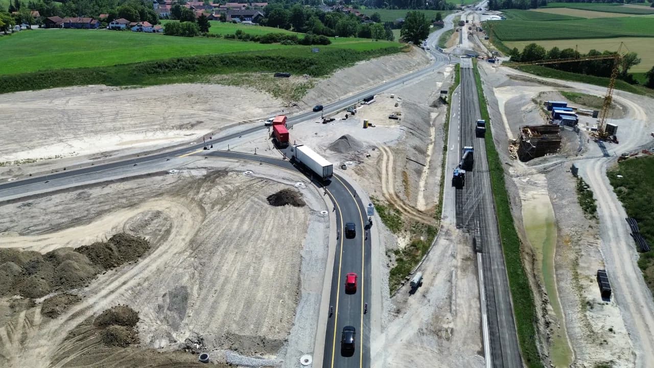 B 2 Weilheim - Starnberg: Ausbau bei Wielenbach